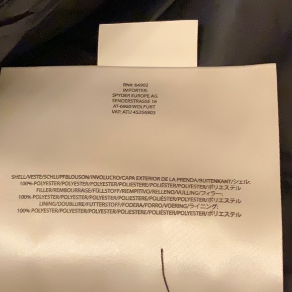 Spyder SHADOW INSULATOR jacket - Black - Picture 12 of 15